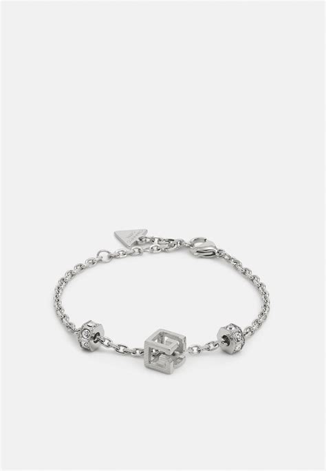 G Cube bracelet in silver 